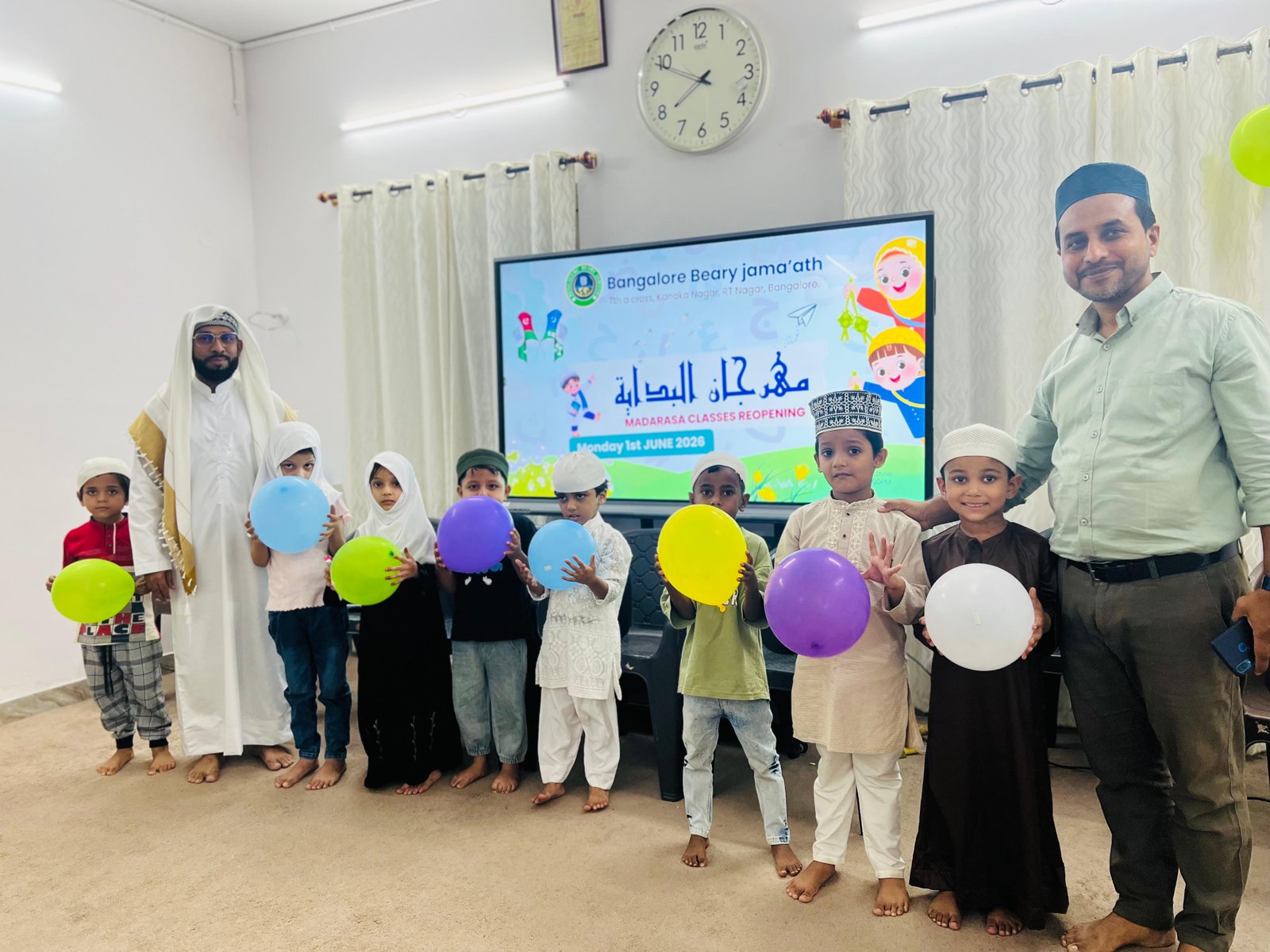 Madarasa Reopening · Junior Students
